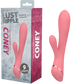 CHISA Lust Ripple Coney Rabbit Vibrator Pink