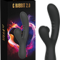 La Viva G-Rabbit 2.0 Rechargeable Rabbit Vibrator Black