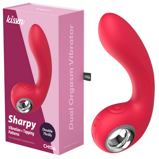 CHISA Kissen Sharpy Tapping Vibrator Pink