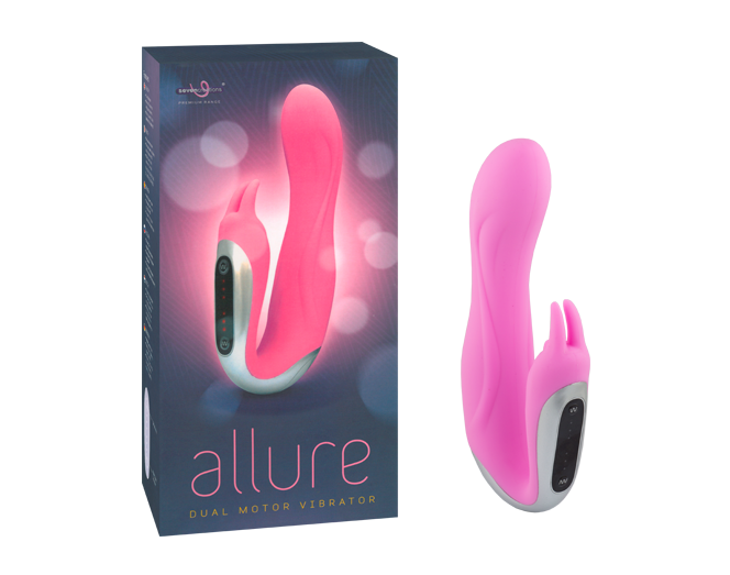 Seven Creations Allure Rabbit Vibrator Pink