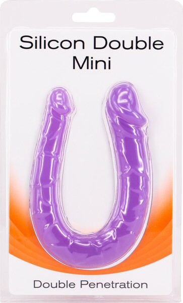 Seven Creations Silicon Double Mini Dildo Dong Purple