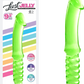 Excellent Power Lust Jelly 9.5" (24cm) Double Ended Dildo Green