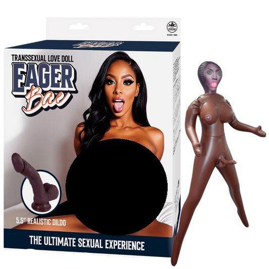 Excellent Power | Eager Bae - Transsexual Love Doll with 5.5" Dildo