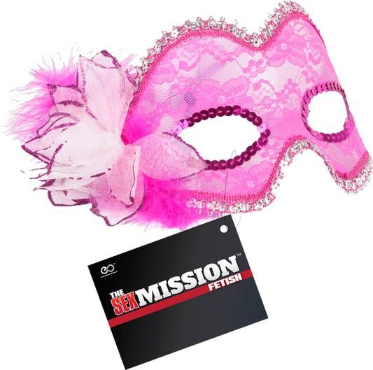 Excellent Power | Masquerade Masks (Pink)