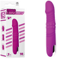 NMC Trio Thruster 3 In 1 Silicone Rotating Beads Thrusting Vibrator Purple