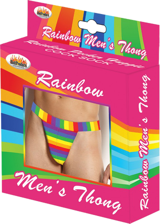 Hott Products | Rainbow Mens Thong