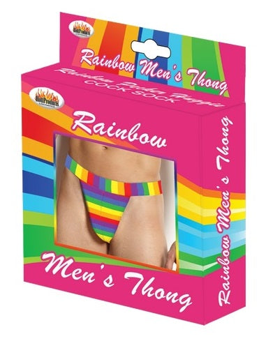 Hott Products | Rainbow Mens Thong