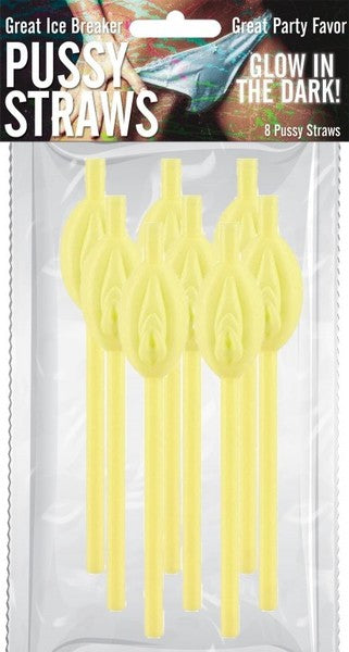 Hott Products | Pussy Straws (Glow-In-The-Dark)