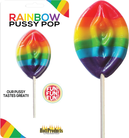 Hott Products | Rainbow Pussy Pop Lollipop