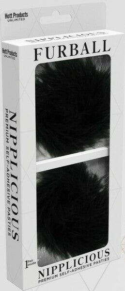 Hott Products | Furball Nipplicious Pasties Black