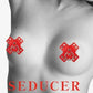 Hott Products | Starstruck Seducer Pasties Red