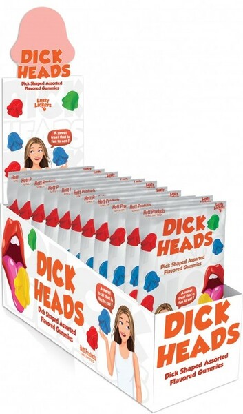 Hott Products |  Dick Heads Gummies (12 X Display)