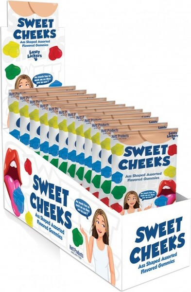 Hott Products |  Sweet Cheeks Gummies (12 X Display)