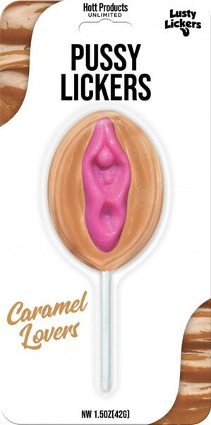 Hott Products |  Lusty Lickers Pussy Pop (Caramel)