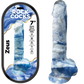 Hott Products | Rock Cocks - Zeus 7" Textured Dildo