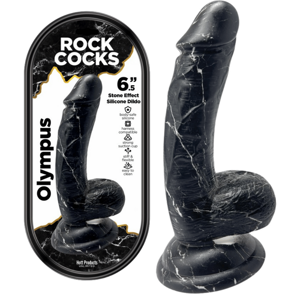 Hott Products | Rock Cocks - Olympus 6.5" Textured Dildo