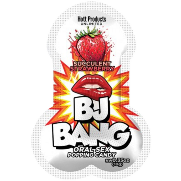 Hott Products | BJ Bang - Oral Sex Popping Candy Cherry/Watermelon/Strawberry - 3x10g - 3 Pack