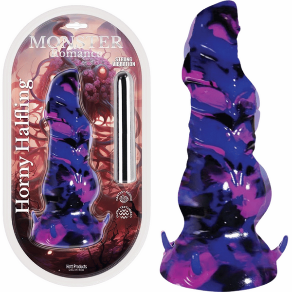 Hott Products | Monster Romance - Horny Halfling Vibrating Fantasy Dildo