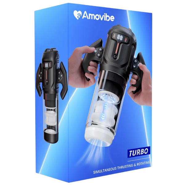 Amovibe Turbo - Thrusting & Rotating Male Masturbator