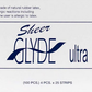 Glyde Ultra 53mm Vegan Friendly Condoms - BULK PACK 100 Pieces