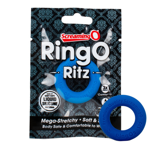 ScreamingO RingO Ritz Cock Ring Blue