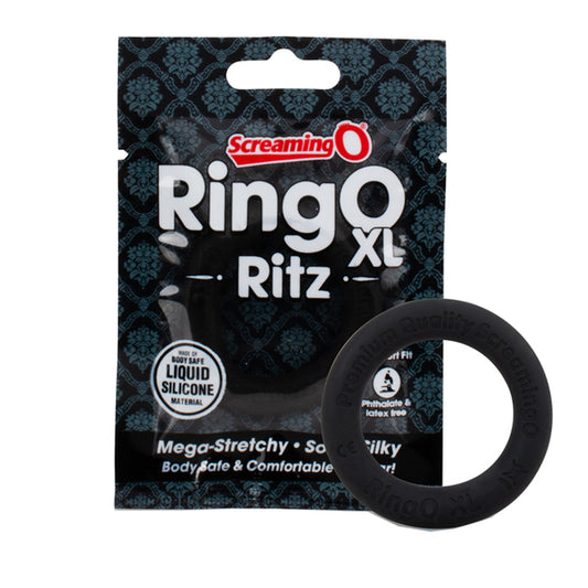 ScreamingO RingO Ritz XL Cock Ring Black