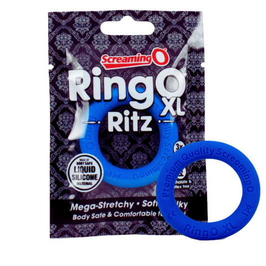 ScreamingO RingO Ritz XL Cock Ring Blue