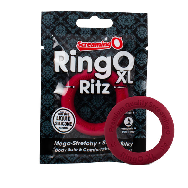 ScreamingO RingO Ritz XL Cock Ring Red