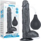 Lovetoy 10" Squirt Extreme Realistic Dildo Black