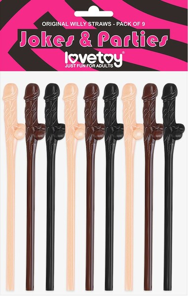 Lovetoy | Willy Straws Willy Straws (Flesh, Brown, Black)