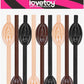 Lovetoy | Pussy Straws (Flesh, Brown, Black)