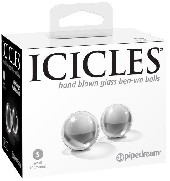 Pipedream Icicles No. 41 Luxurious Glass Ben-Wa Balls Clear