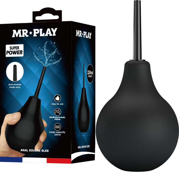 Pretty Love Mr. Play Anal Douche Enema Bulb Black