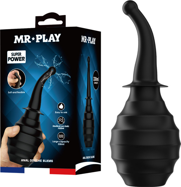 Pretty Love Mr. Play Anal Douche Enema BLKM6 Black