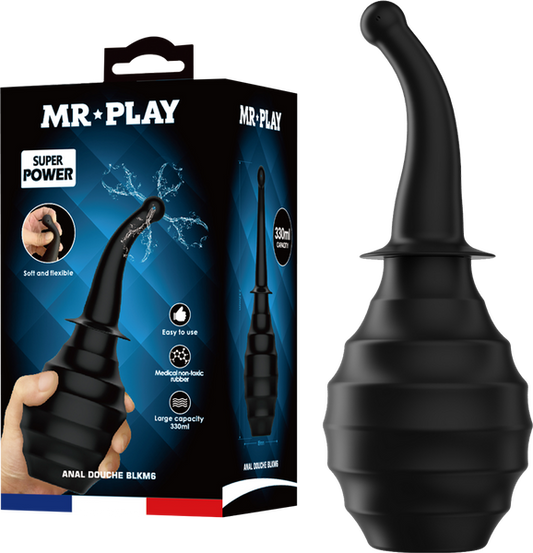 Pretty Love Mr. Play Anal Douche Enema BLKM6 Black