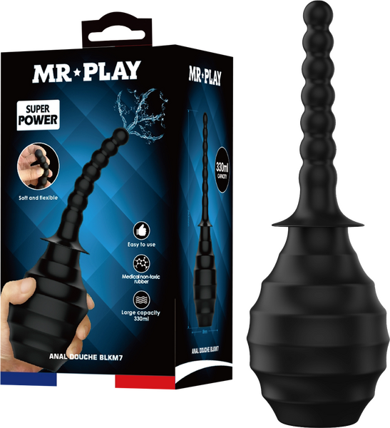 Pretty Love Mr. Play Anal Douche Enema BLKM7 Black