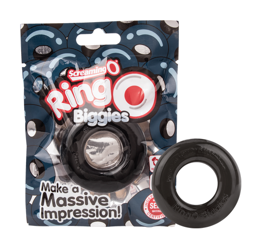 ScreamingO RingO Biggies Cock Ring Black