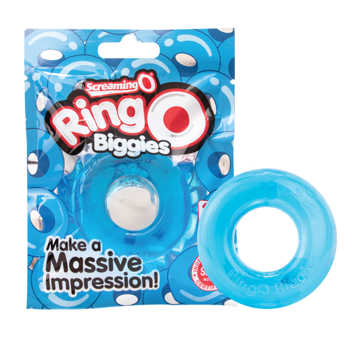 ScreamingO RingO Biggies Cock Ring Blue