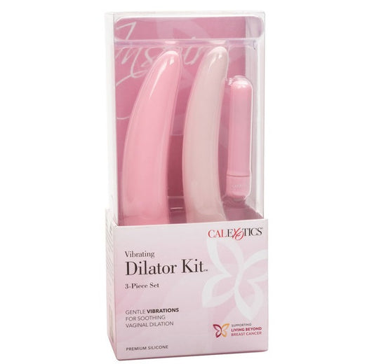 CalExotics Inspire Vibrating Dilator 3-Piece Set (Pink)