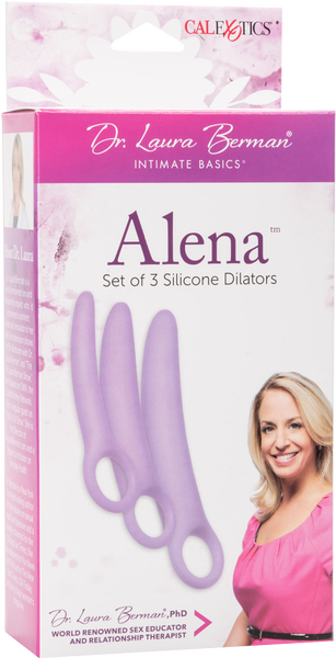 CALEXOTICS Dr. Laura Berman - Alena Set Of 3 Silicone Dilators (Lavender)