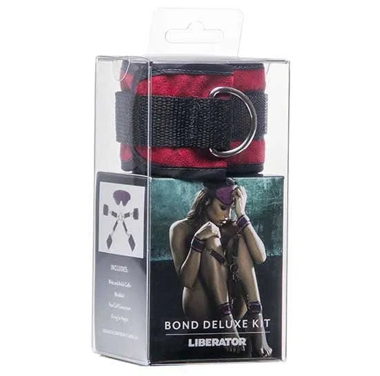 Liberator Deluxe Bond Cuff and Blindfold Kit Pink