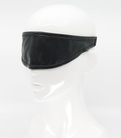 Love In Leather Grained Leather Blindfold