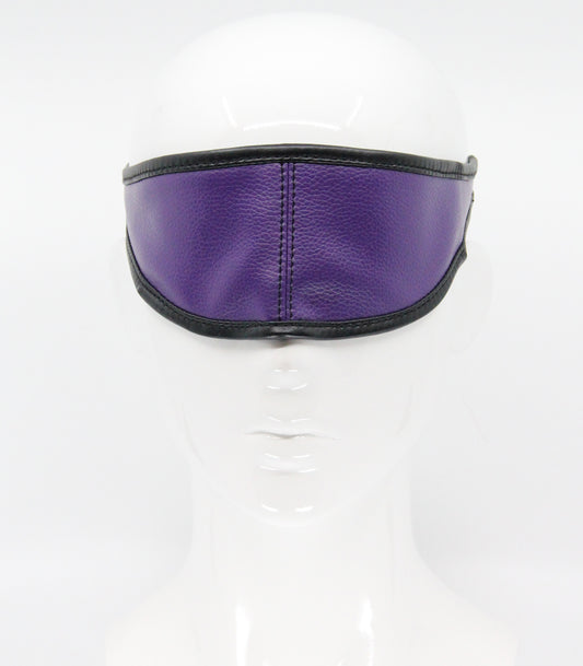 Love In Leather Grained Leather Blindfold