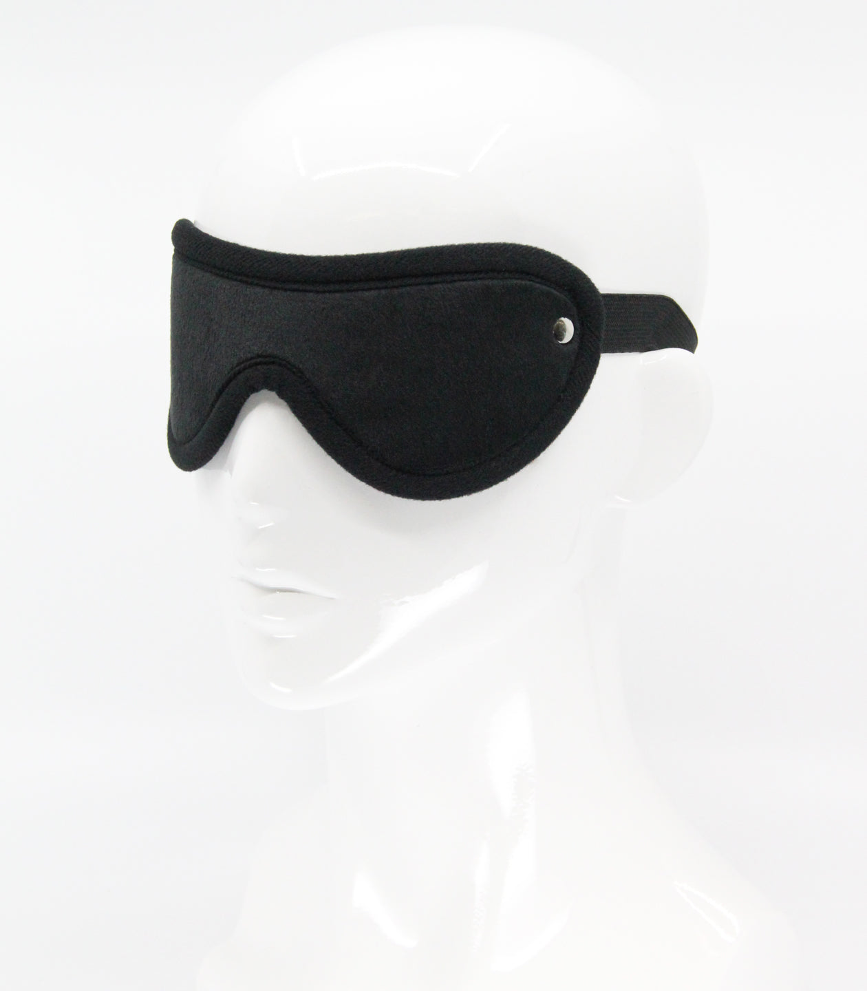 Love In Leather Soft Faux Fur Blindfold