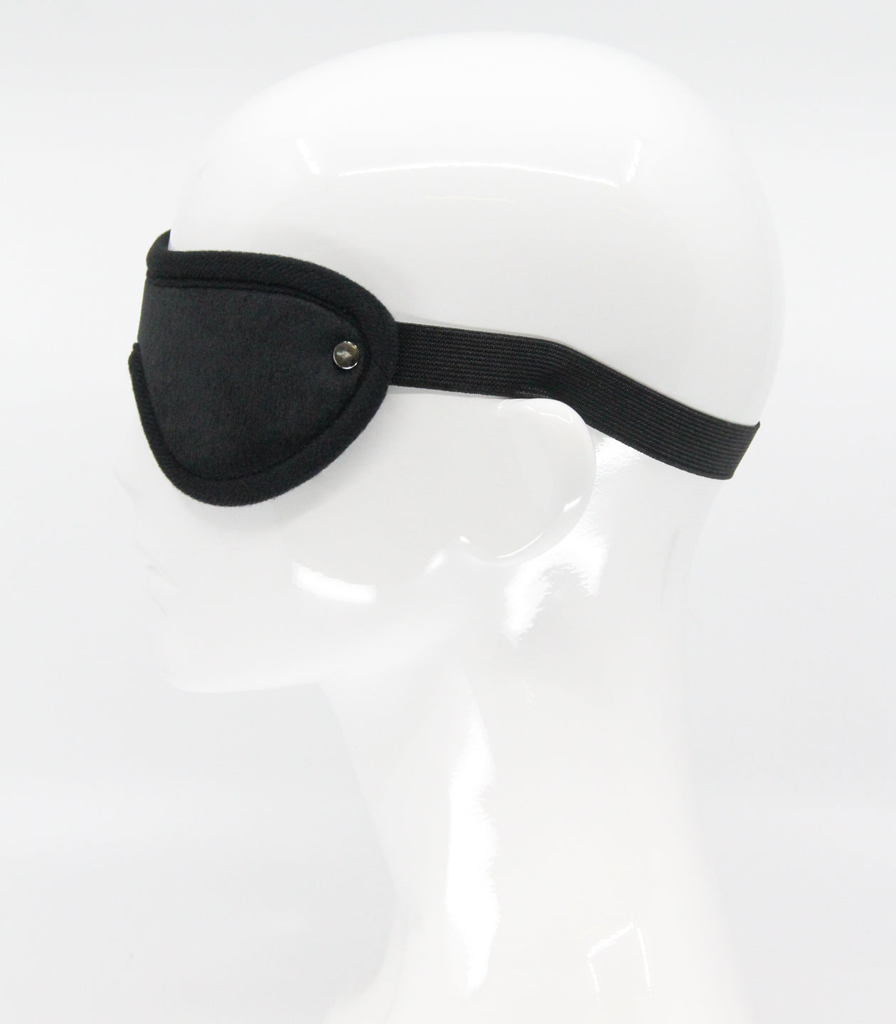 Love In Leather Soft Faux Fur Blindfold