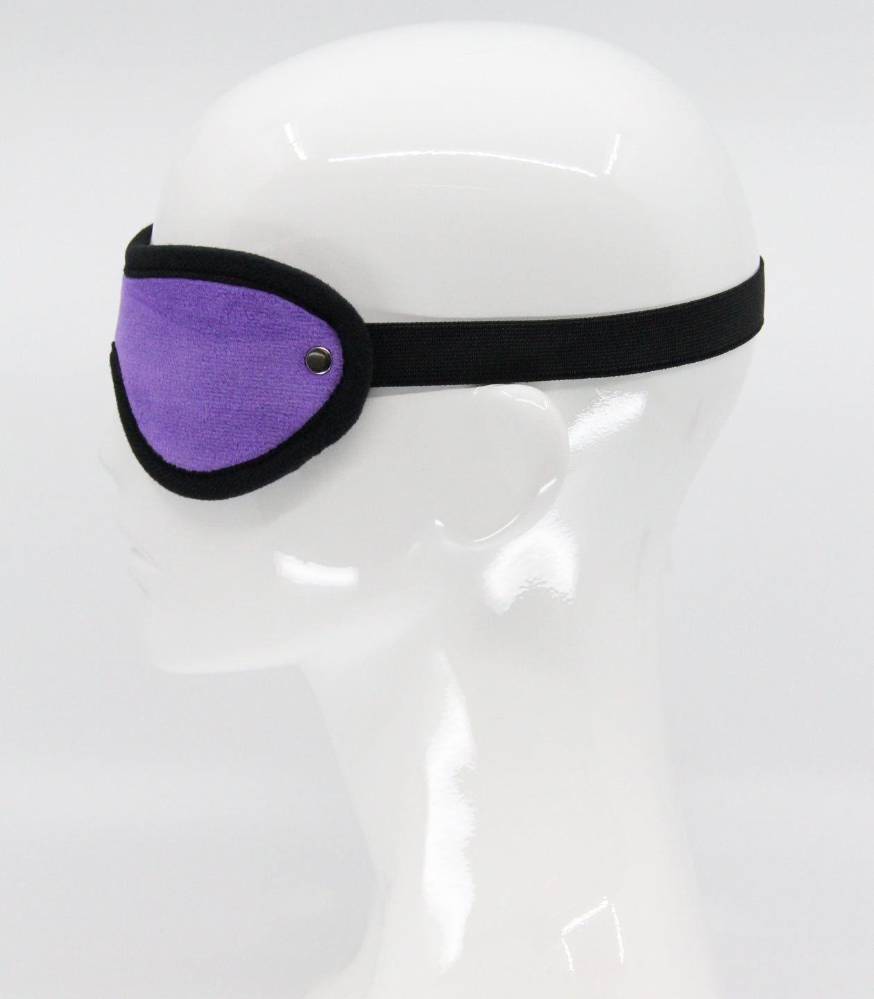 Love In Leather Soft Faux Fur Blindfold