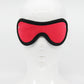 Love In Leather Soft Faux Fur Blindfold