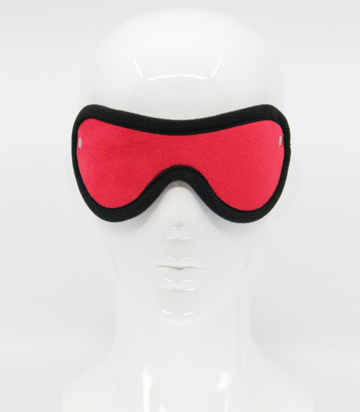 Love In Leather Soft Faux Fur Blindfold