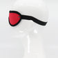 Love In Leather Soft Faux Fur Blindfold