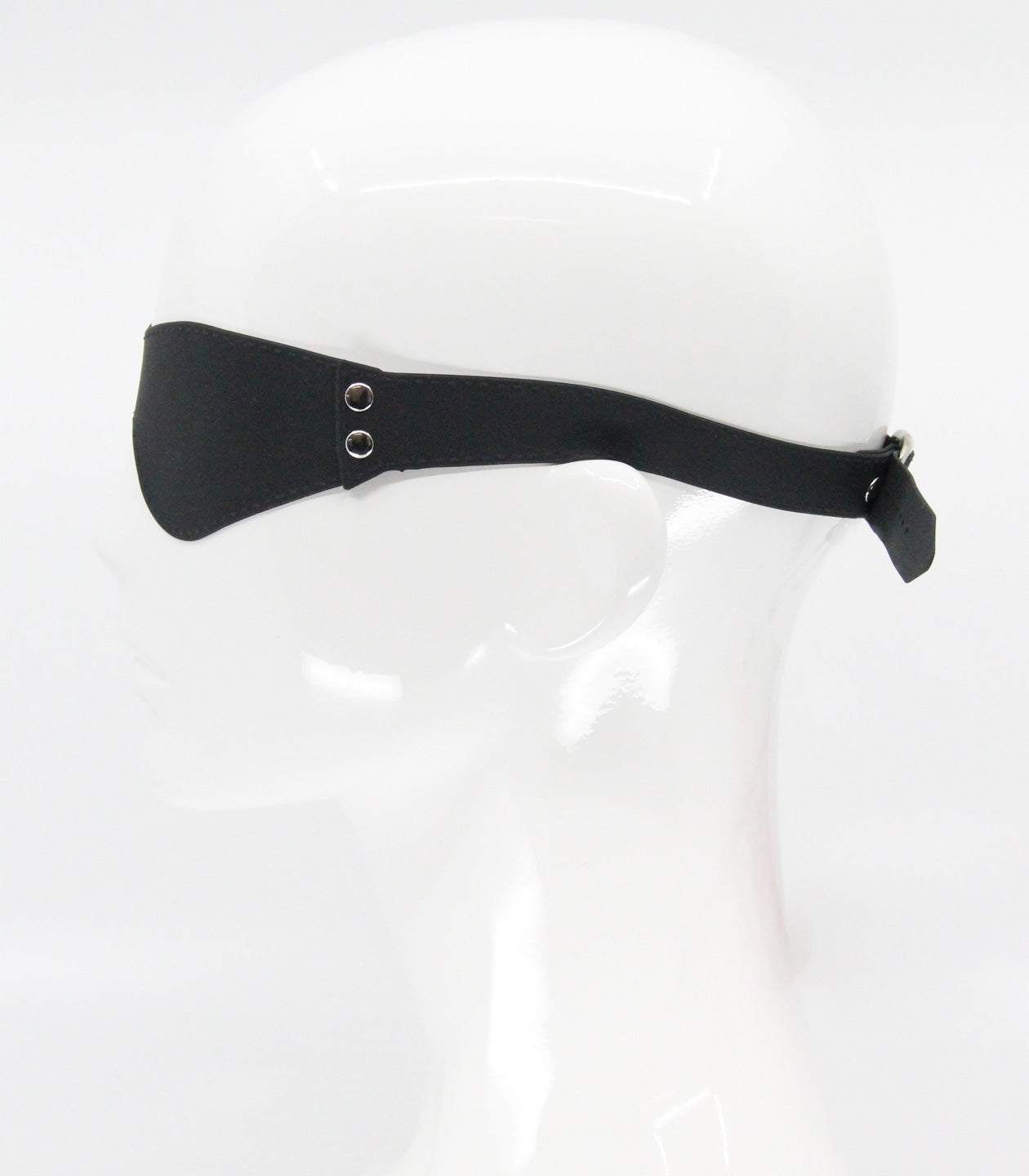 Love In Leather Silicone Blindfold BLI052